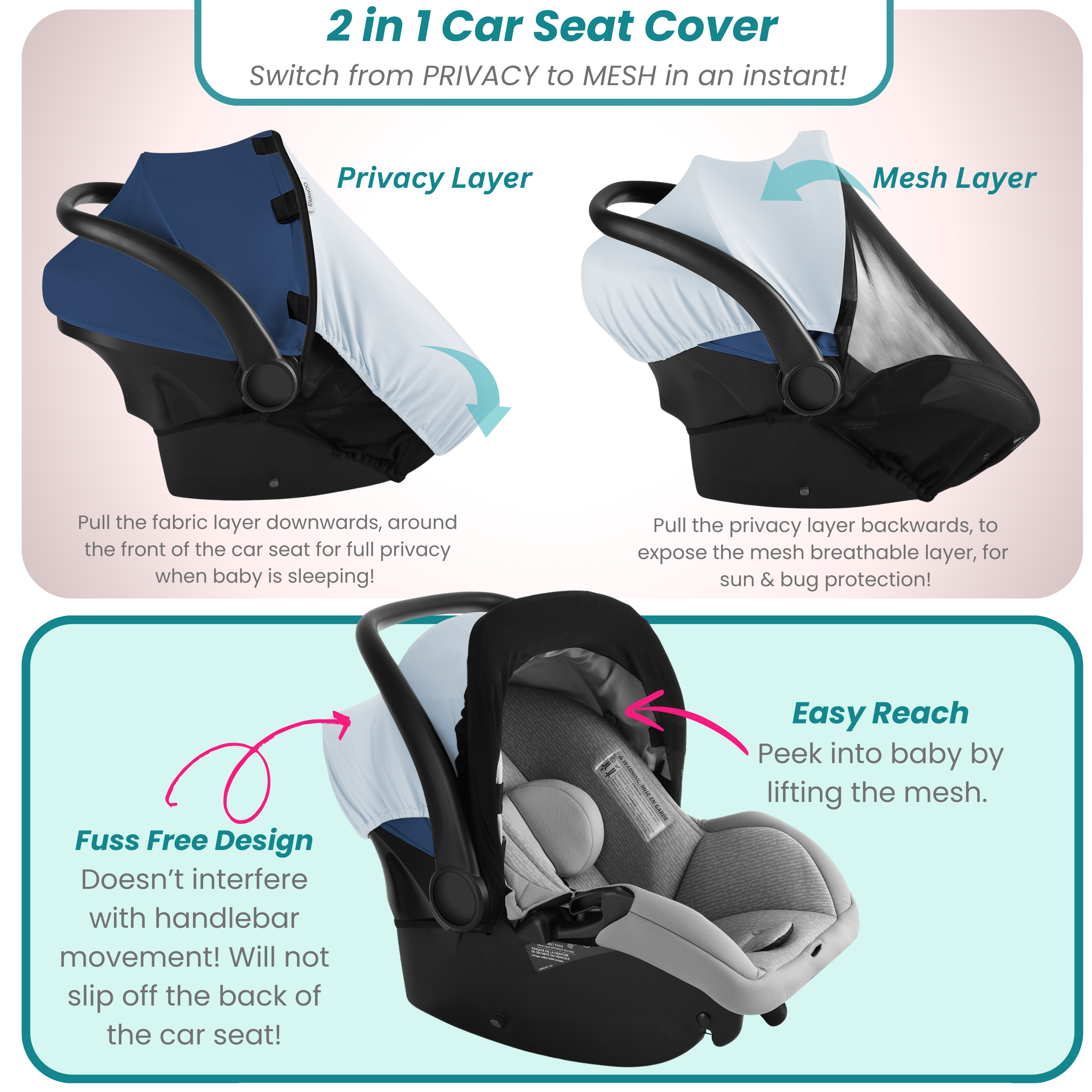 Swanoo Car Seat Cover
