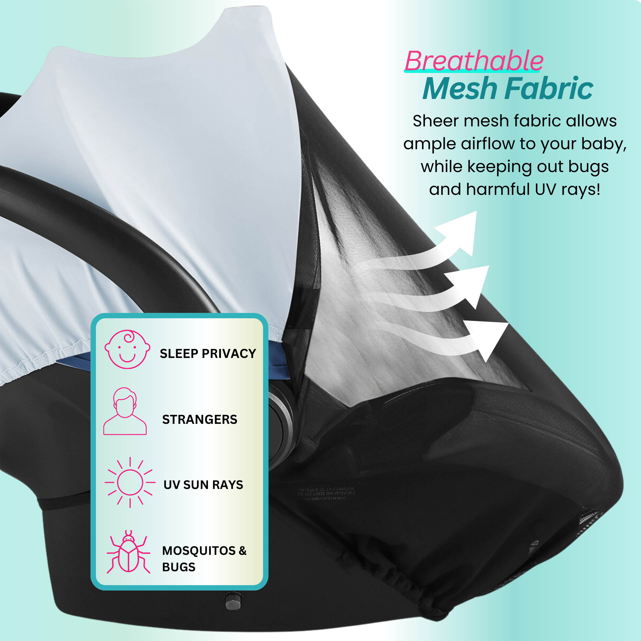 Swanoo Car Seat Cover
