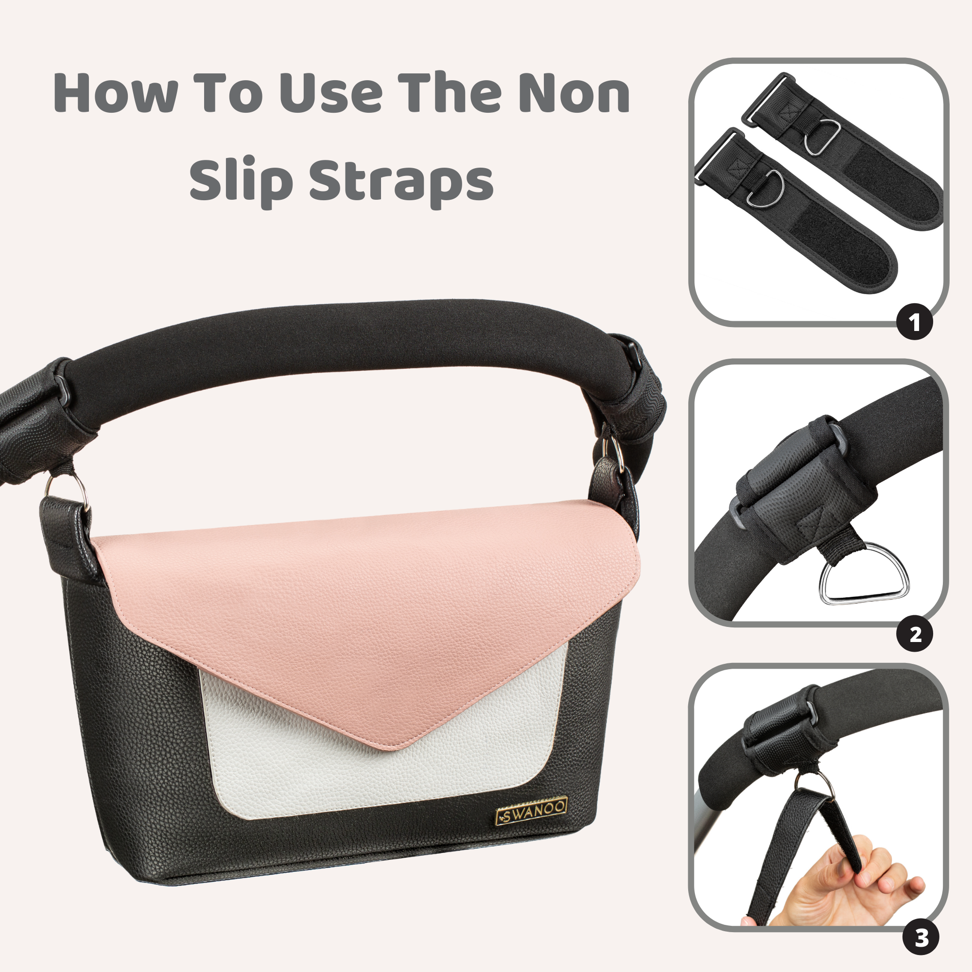 Swanoo Vegan Stroller Organizer