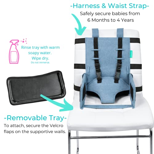 Swanoo Portable High Chair (With Tray)